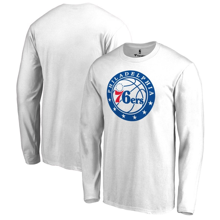 Philadelphia 76ers white long shirt