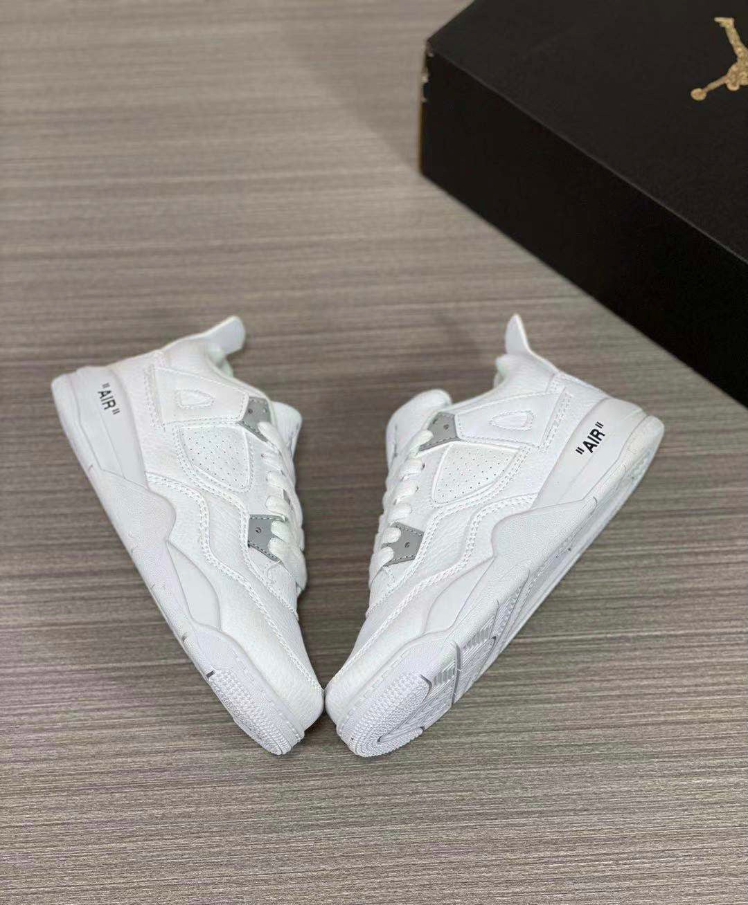 Nike air jordan 4 full white shoes