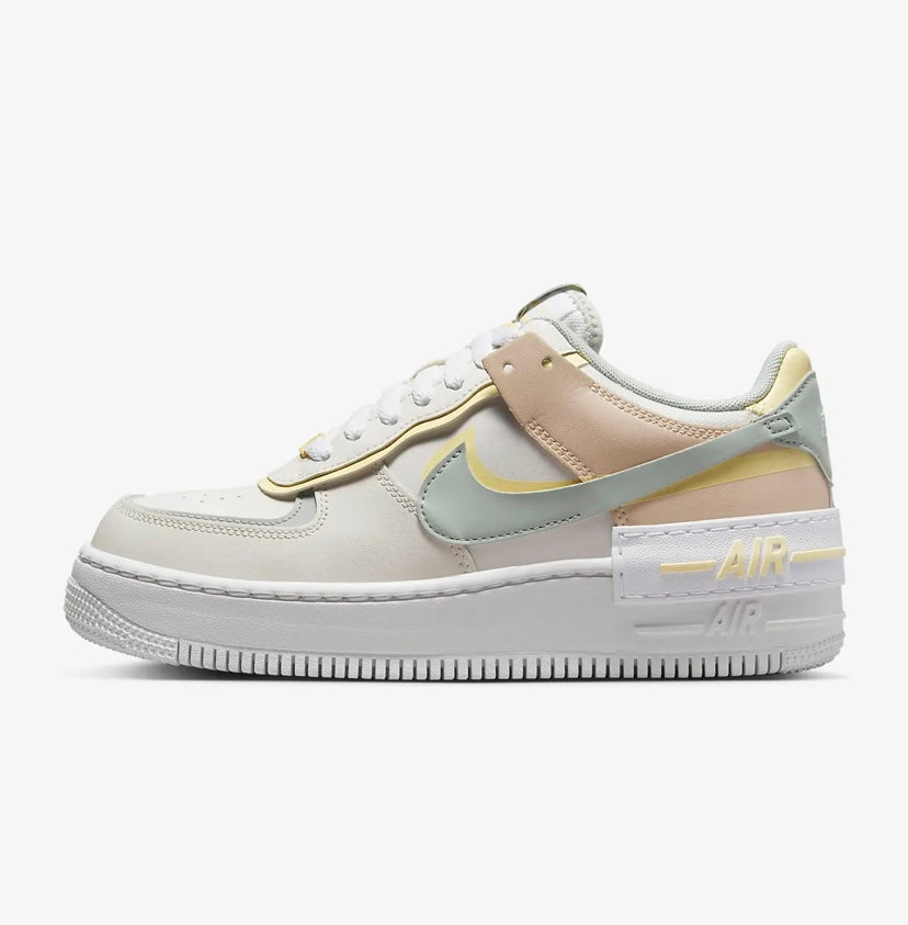 Nike airforce A1 double chaussures pastel