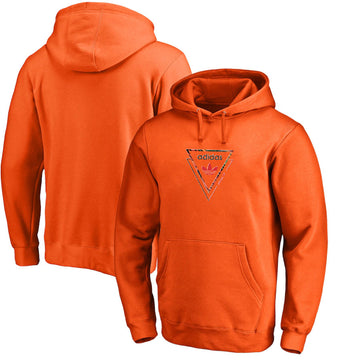 Sweat à capuche Adidas orange