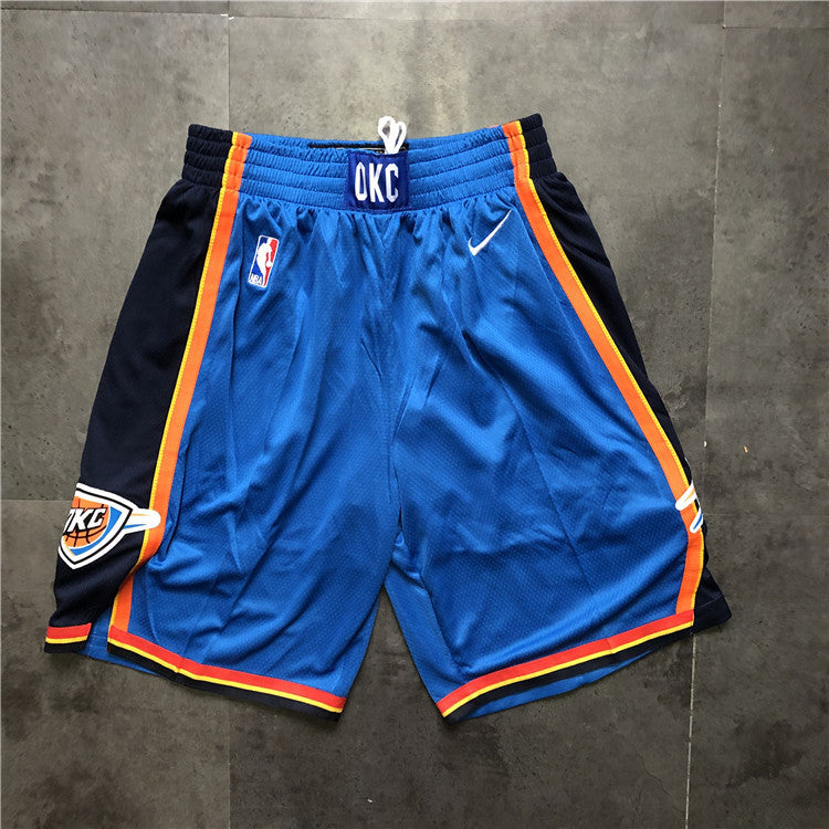OKC black/blue shorts