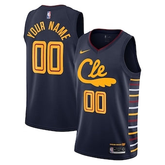 Maillot bleu marine des cavaliers de Cleveland