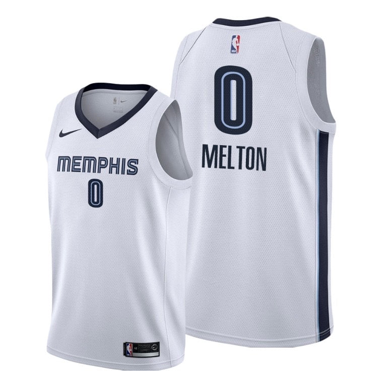 Memphis white 0 melton  jersey