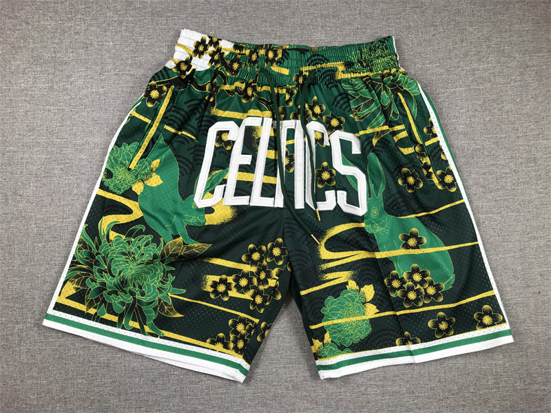 Celtics authentic shorts