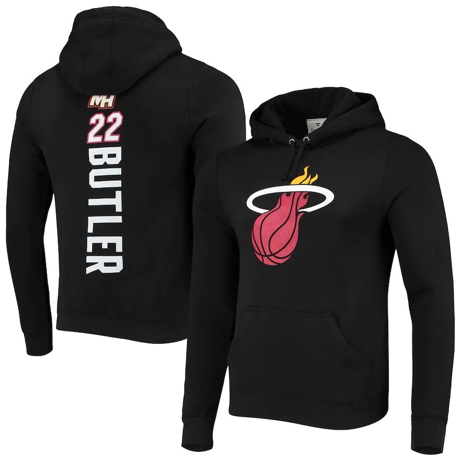 Sweat à capuche majordome noir 22 Miami Heat