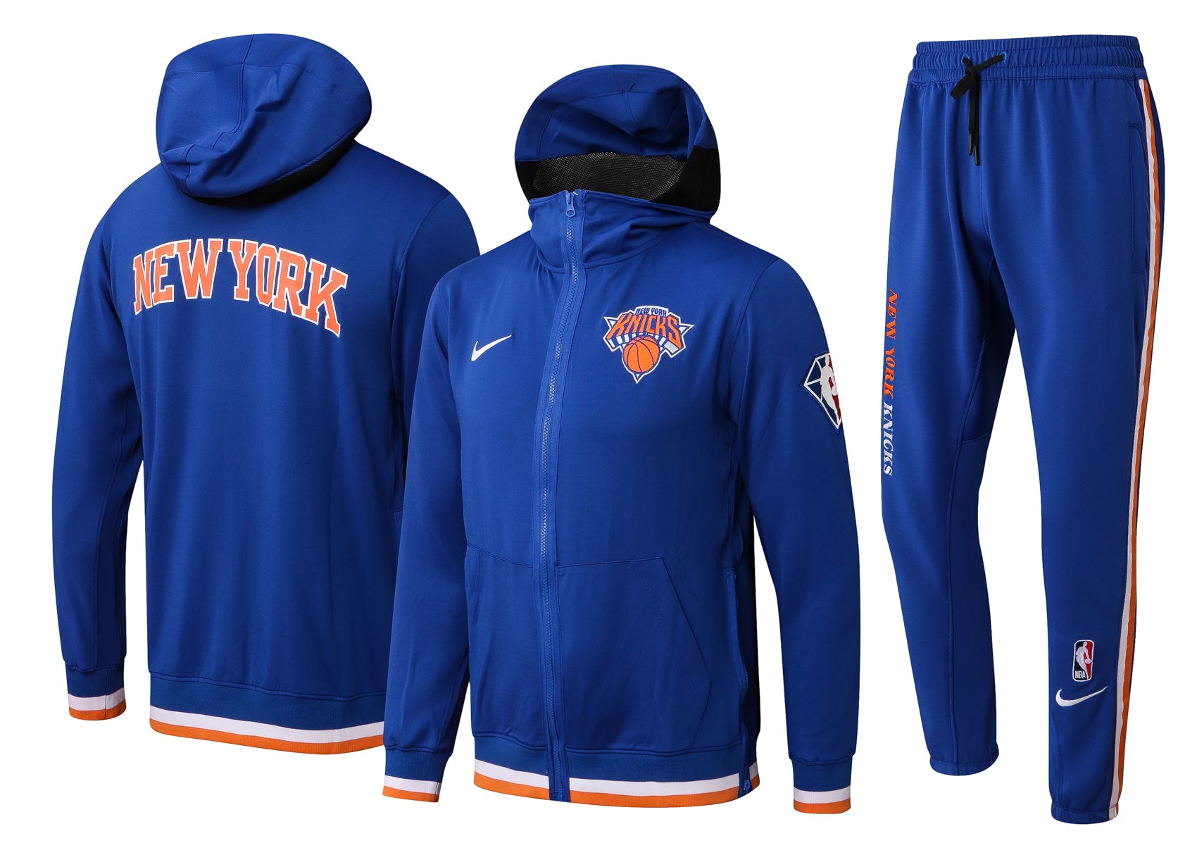 New York blue suit