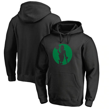 Sweat à capuche noir/vert Boston Celtics