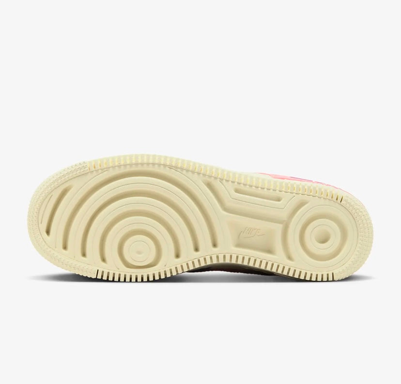 Nike airforce A1 double chaussures roses