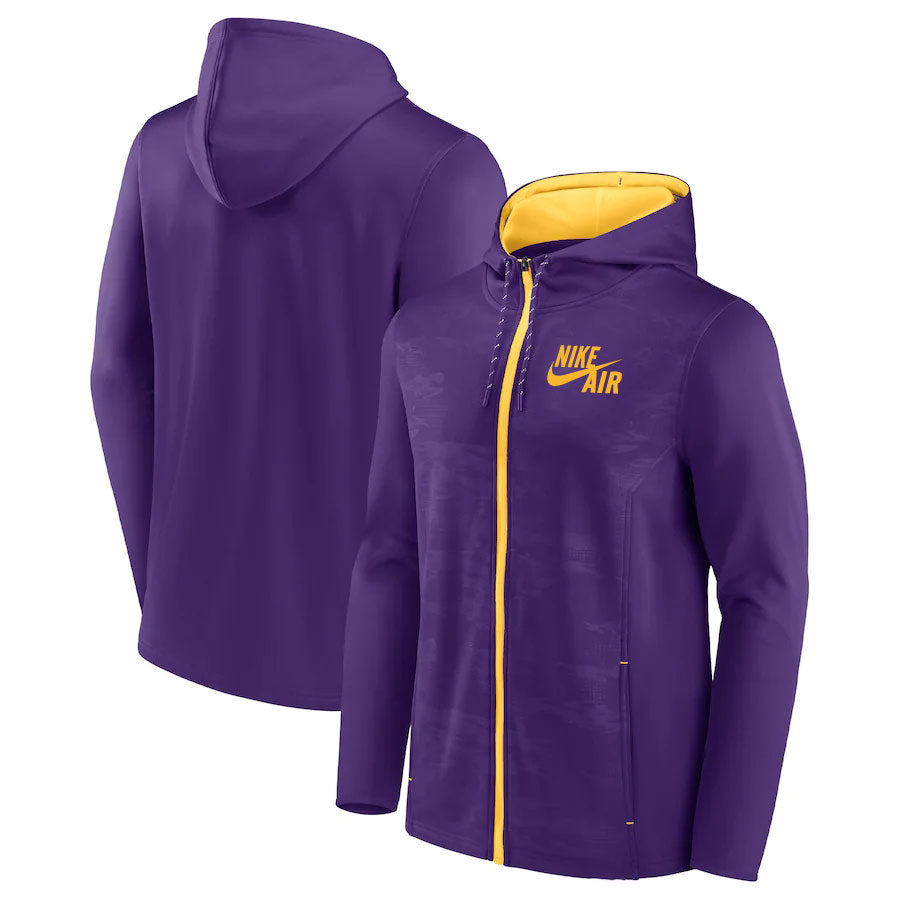 Nike purple and yellow jacket