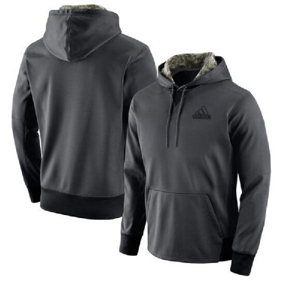 Adidas black / grey hoodie