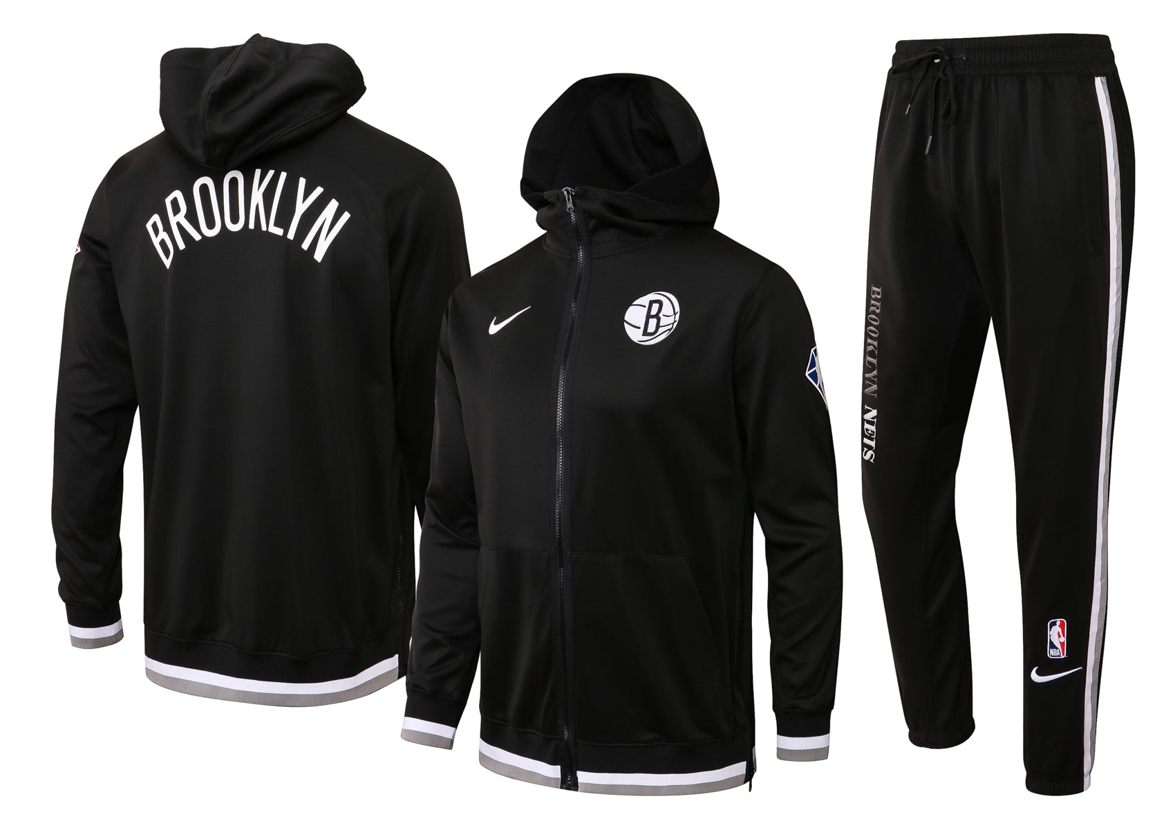Brooklyn nets black suit