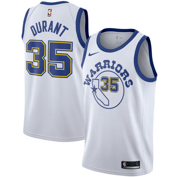 Maillot Durant 35 blanc des Warriors