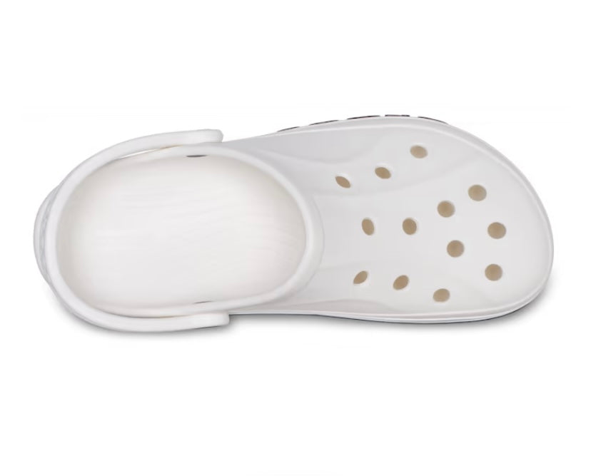 Bayaband white crocs