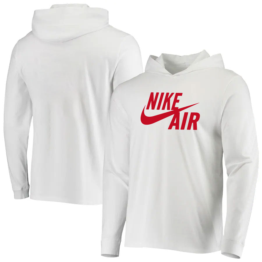 Nike 20 white/red nike air hoodie