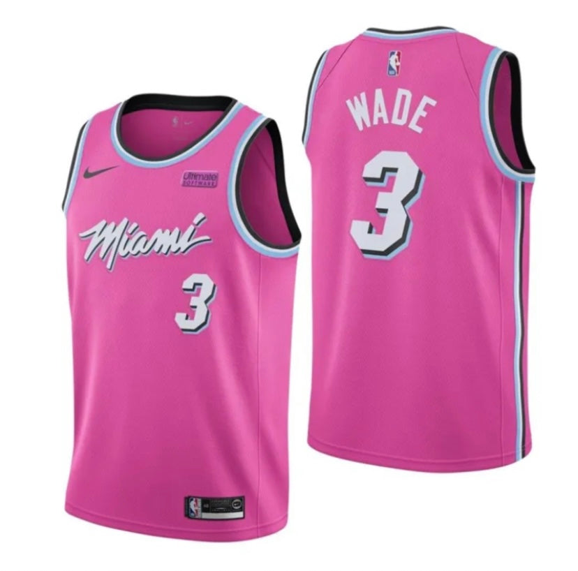 Nike dwayne wade miami heat  jersey