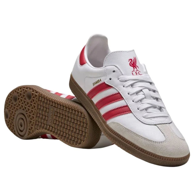 Adidas x Liverpool FC Samba 'White Strawberry Red Gum'