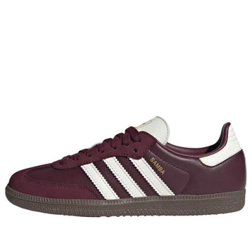 Adidas-Samba OG  'Maroon Off White'