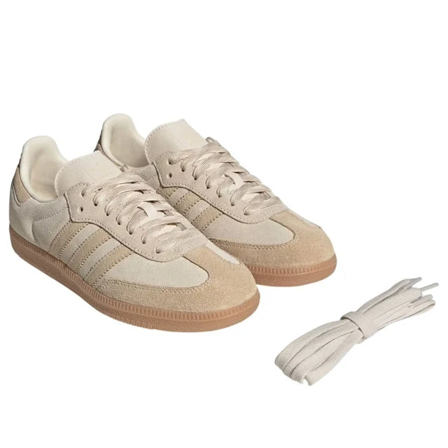 Adidas-Samba OG  'Cloud White Sand Strata'
