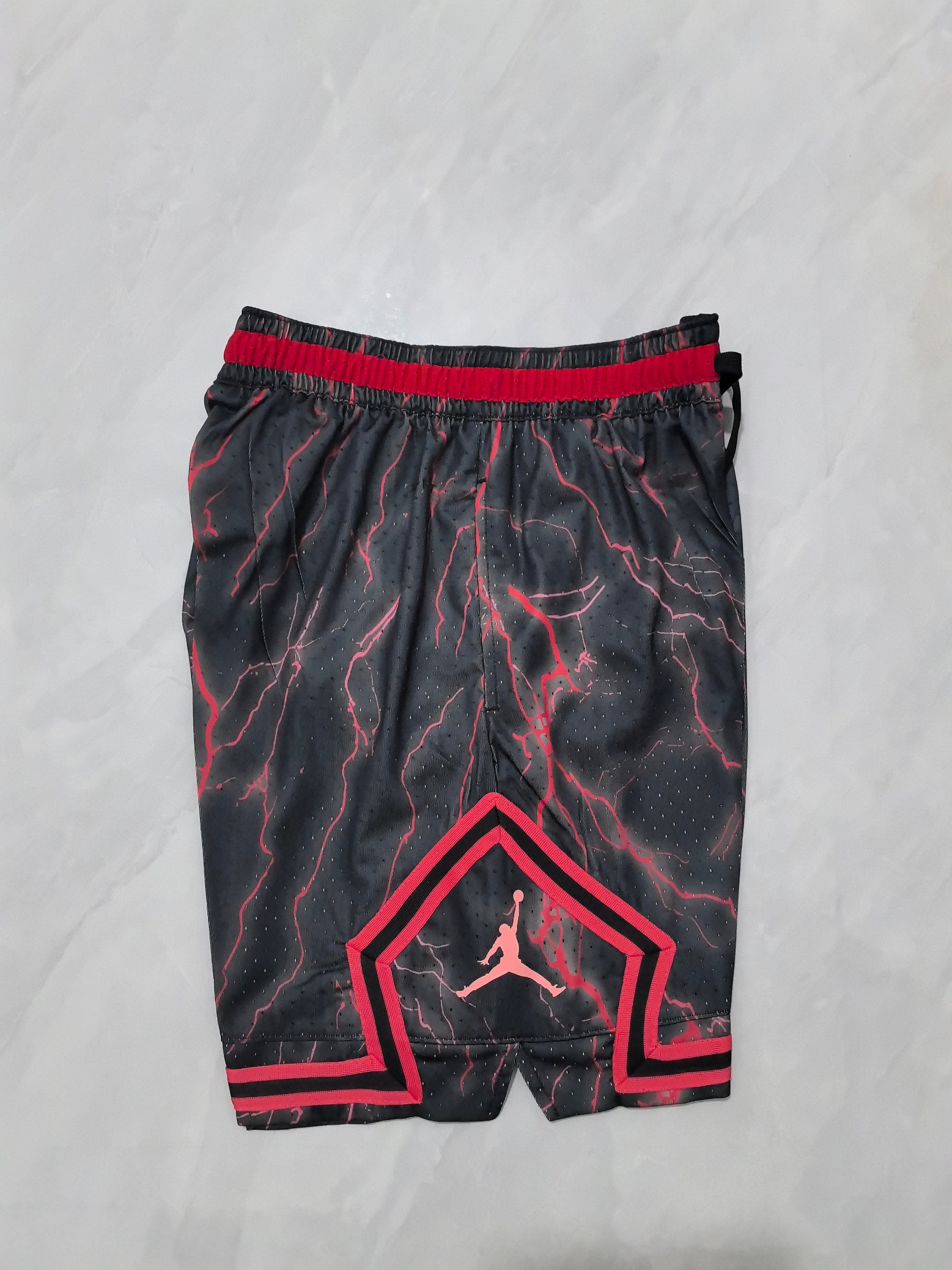 Jordan B-6 Lightning Red Shorts
