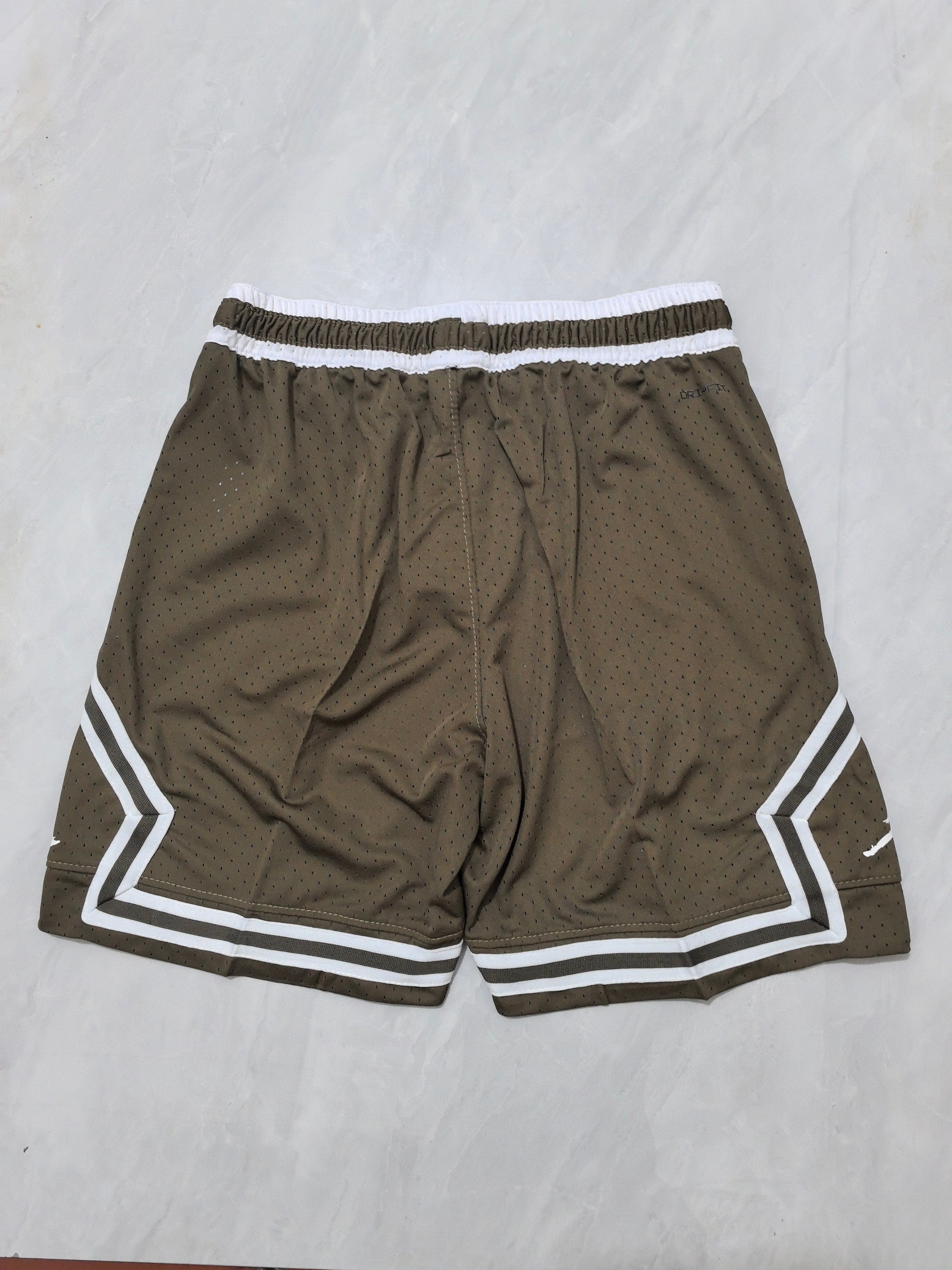 Jordan A-34 Army Green Basketball Shorts