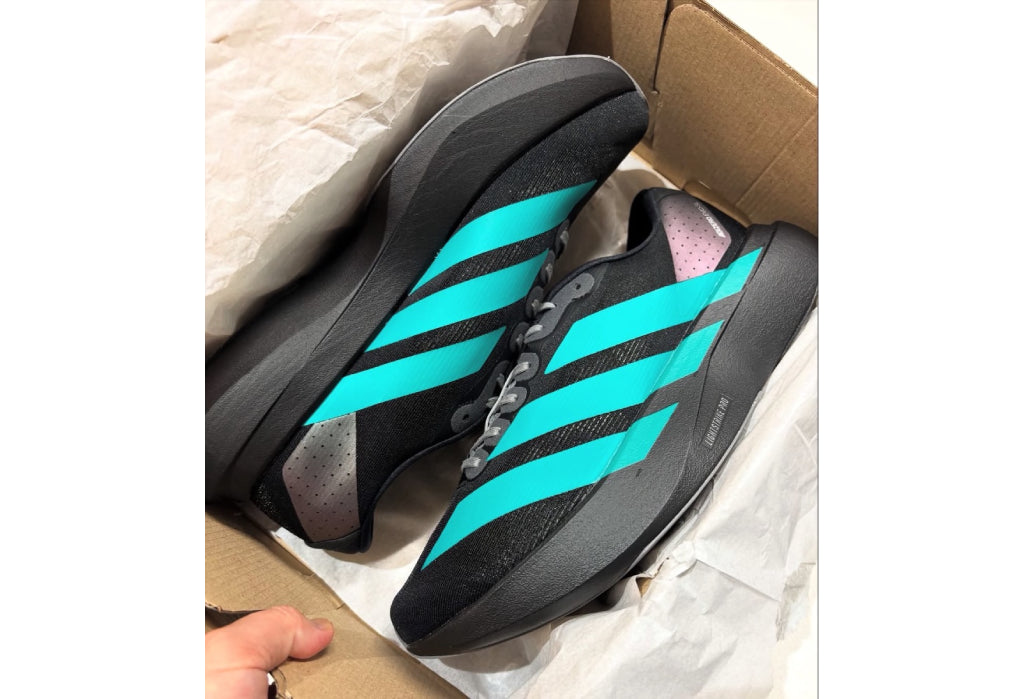 Adidas x Bob Marley Adizero EVO SL  'Black Pure Teal'