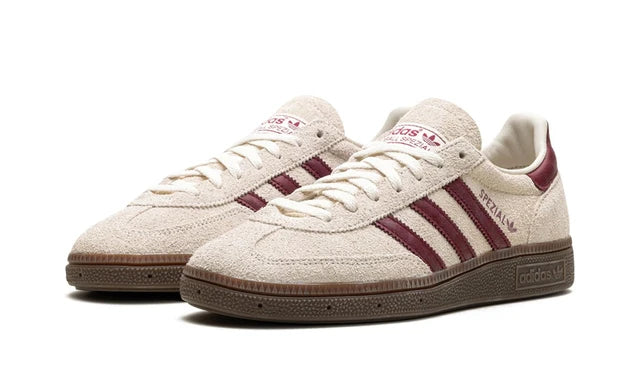 adidas-(WMNS) adidas originals Handball Spezial 'Off White Collegiate Burgundy'