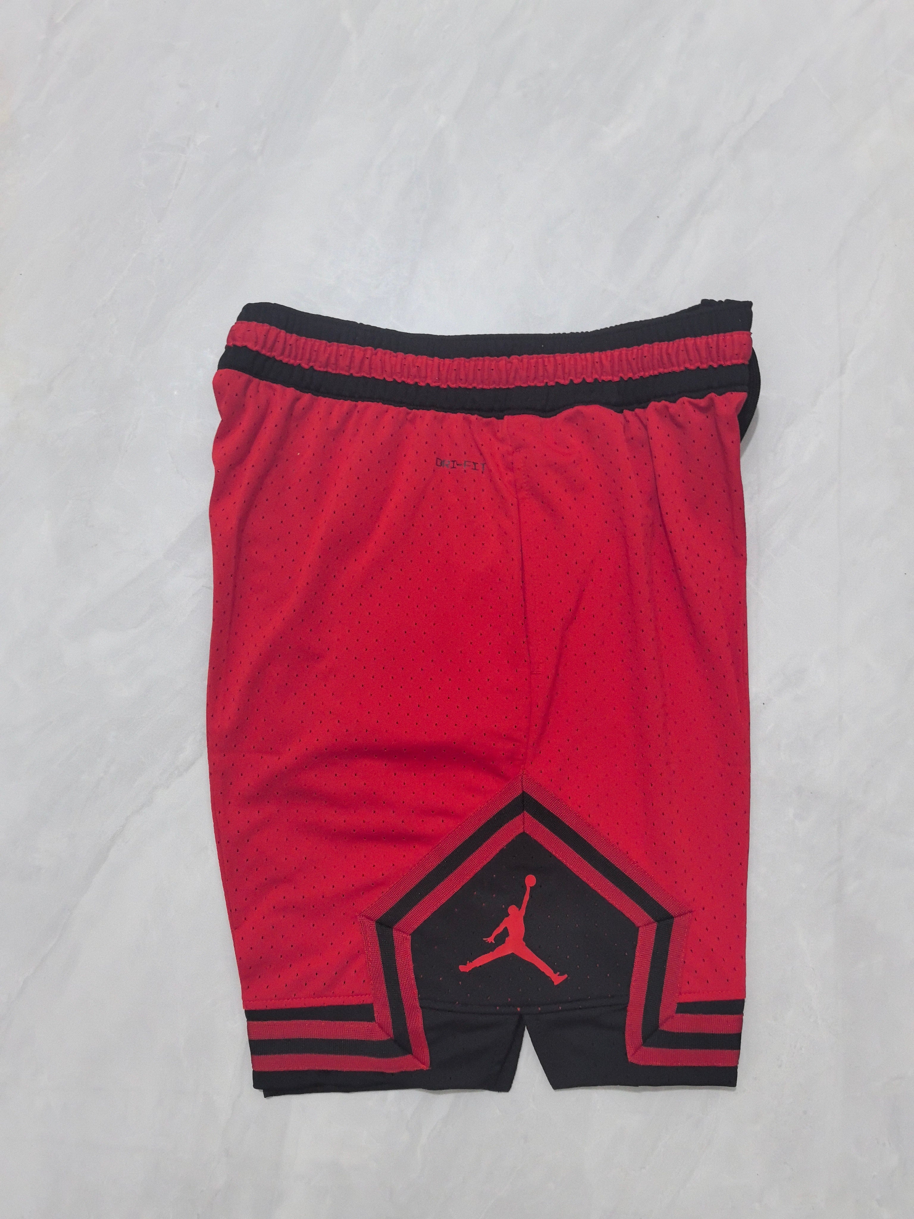 Jordan A-5 Red Basketball Shorts