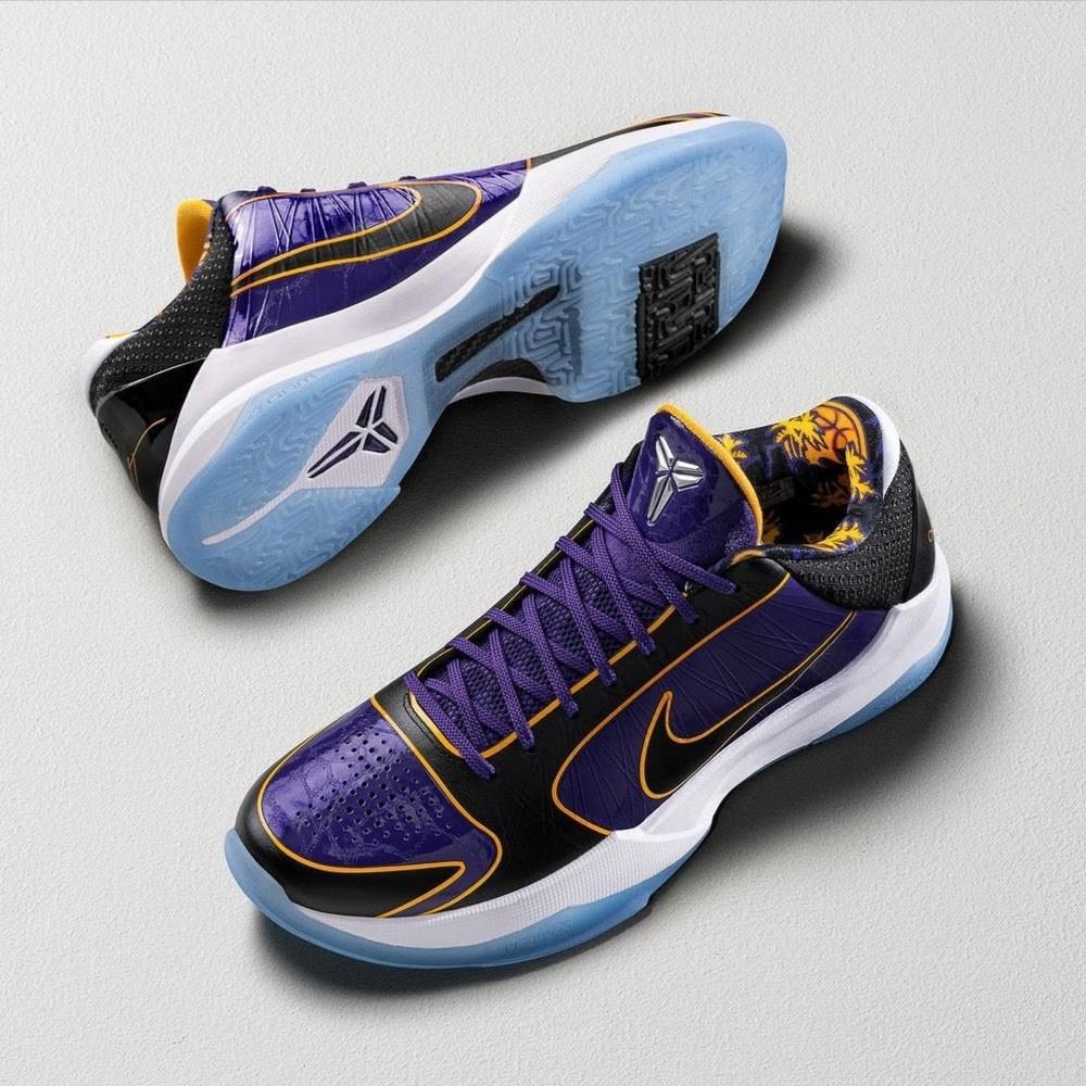 nike kobe 5 protro lakers shoes