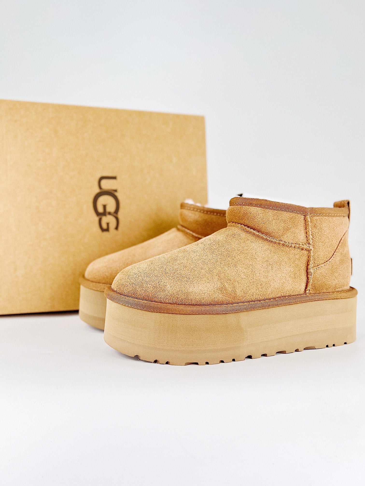 Classic Ultra Mini Platform WMNS "Driftwood"