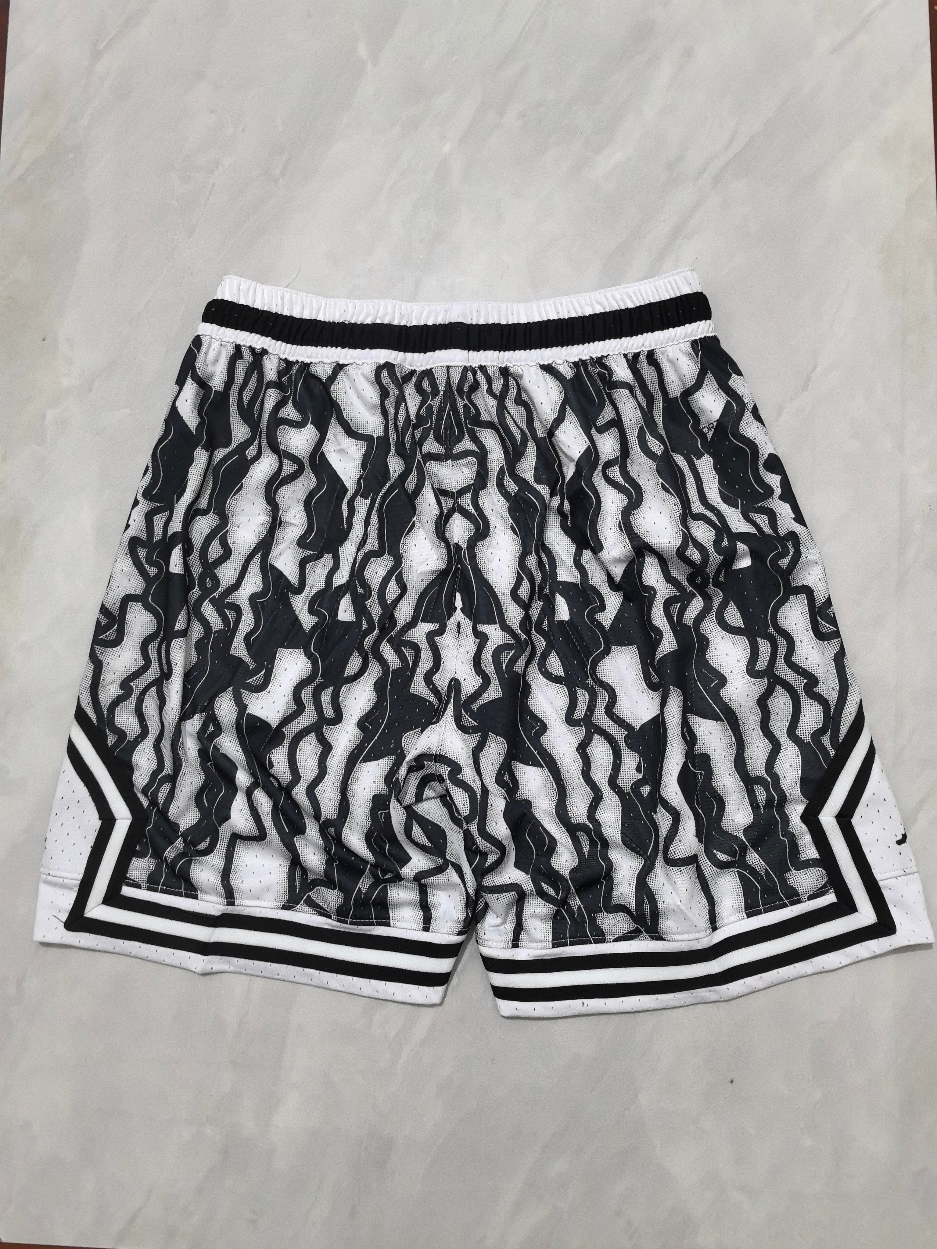 Jordan B-24 Spotted Black Basketball Shorts