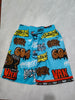 Grizzlies Blue Graffiti Pocket shorts