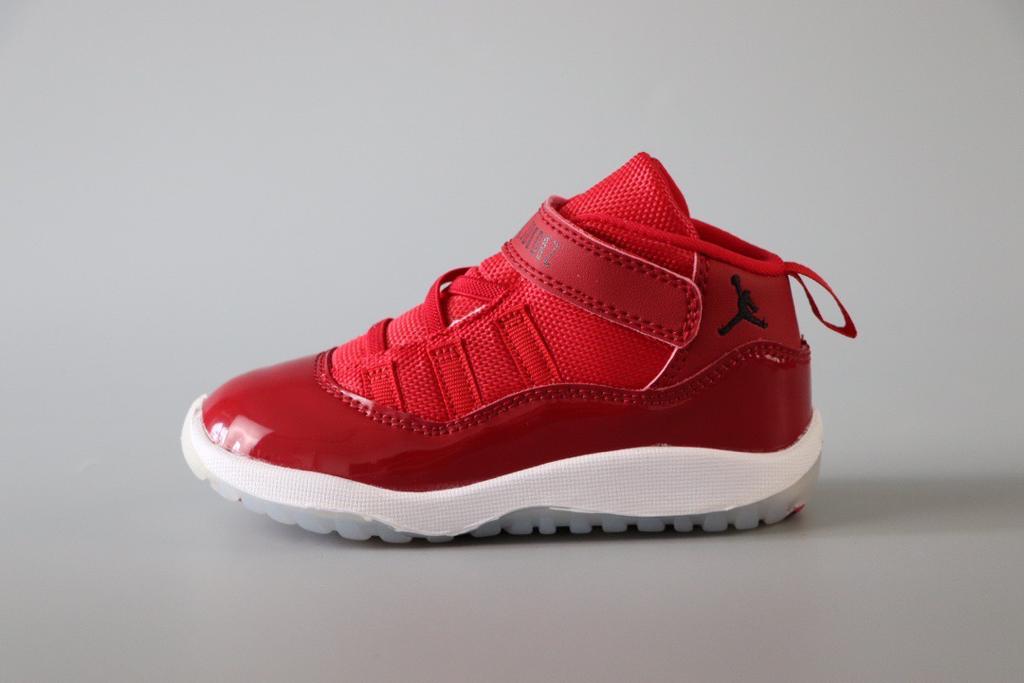 Joe 11 chaussures montantes entièrement rouges