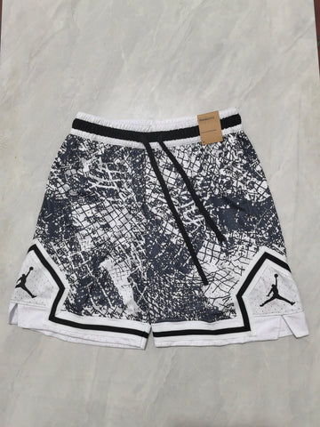 Jordan B-23 checkered grey basketball shorts