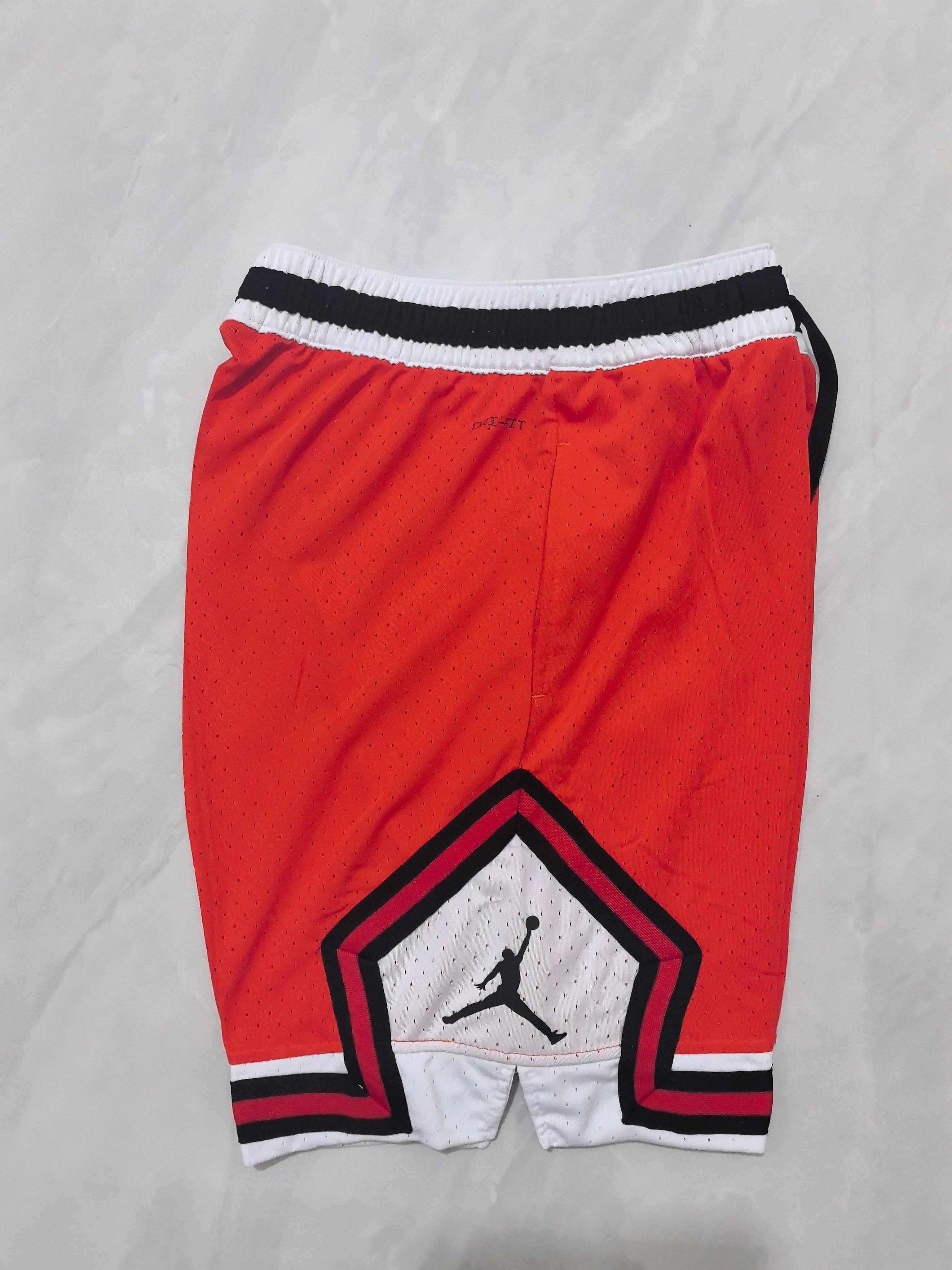 Jordan A-9 Bright Red Basketball Shorts
