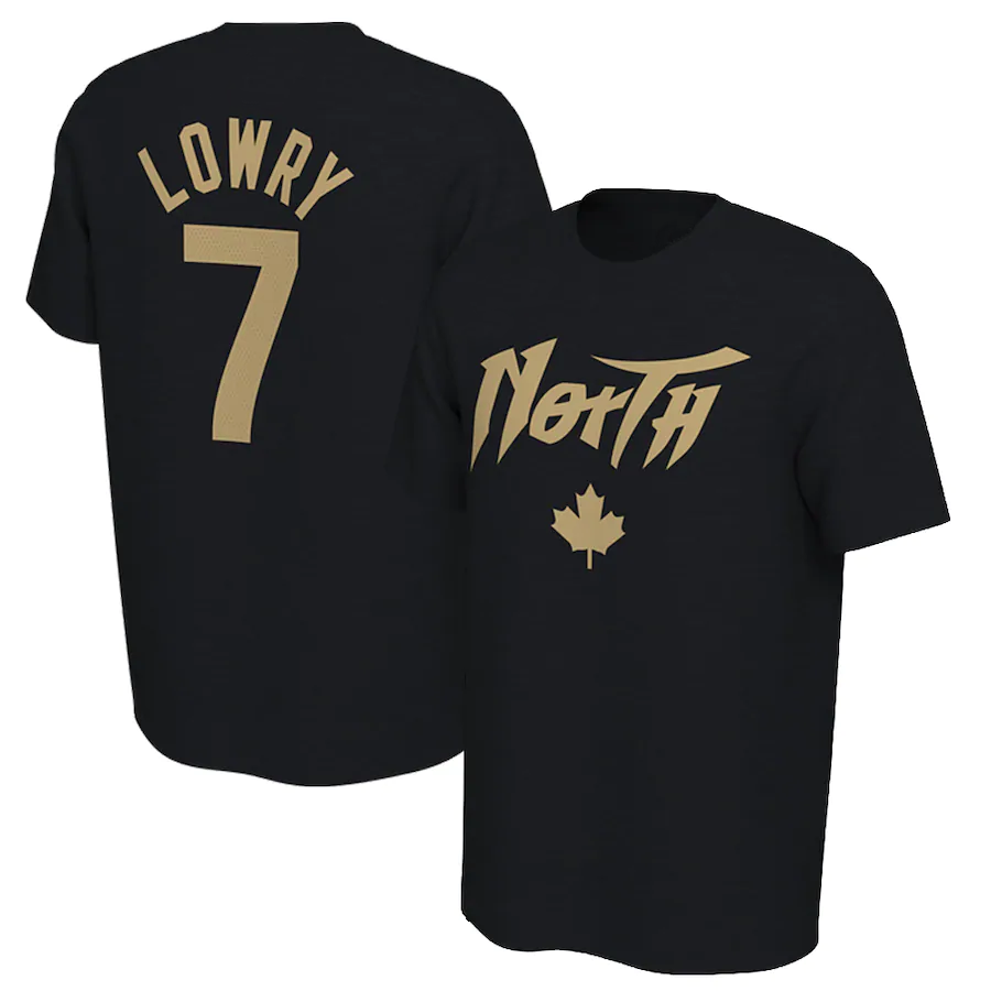 Kyle lowry black and online gold jersey