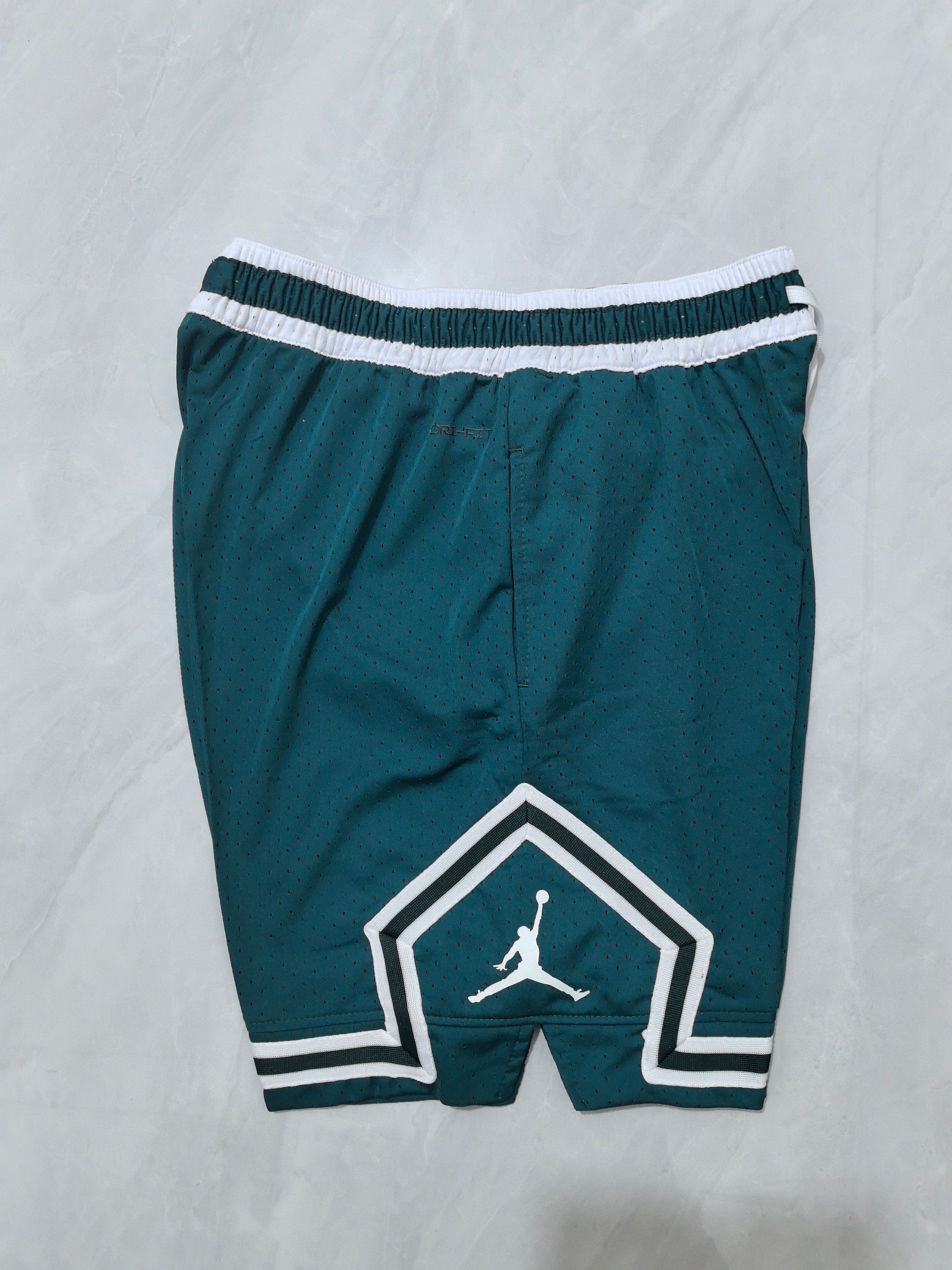 Jordan A-30 Dark Green Basketball Shorts