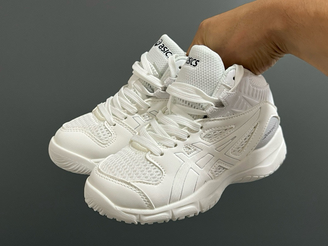 Asics Dunkshot MB 9 GS 'White Pure Silver'