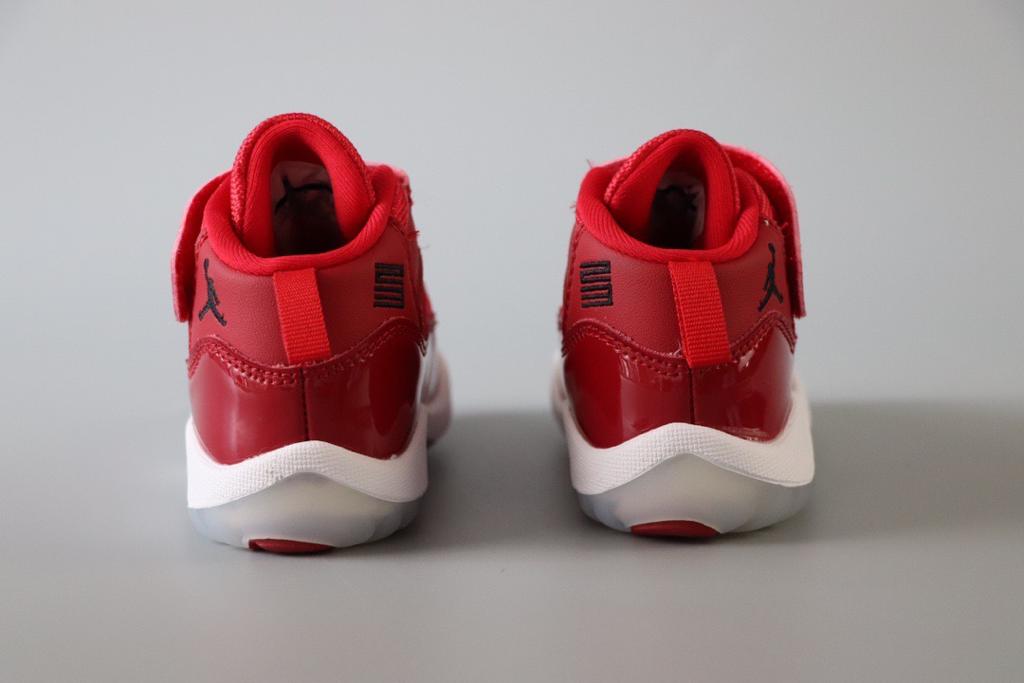 Joe 11 chaussures montantes entièrement rouges