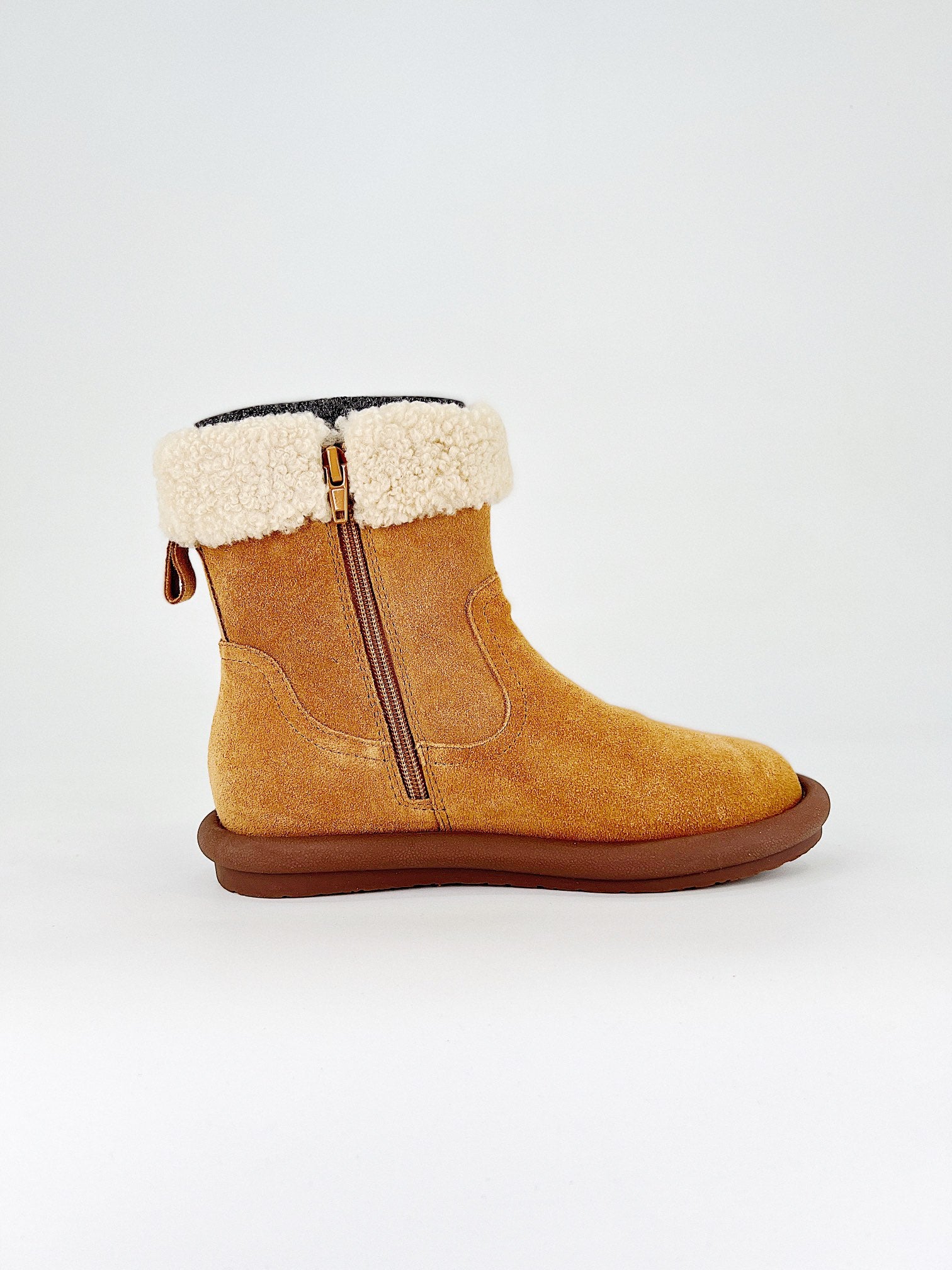 GG versatile single product curly thin-soled boots