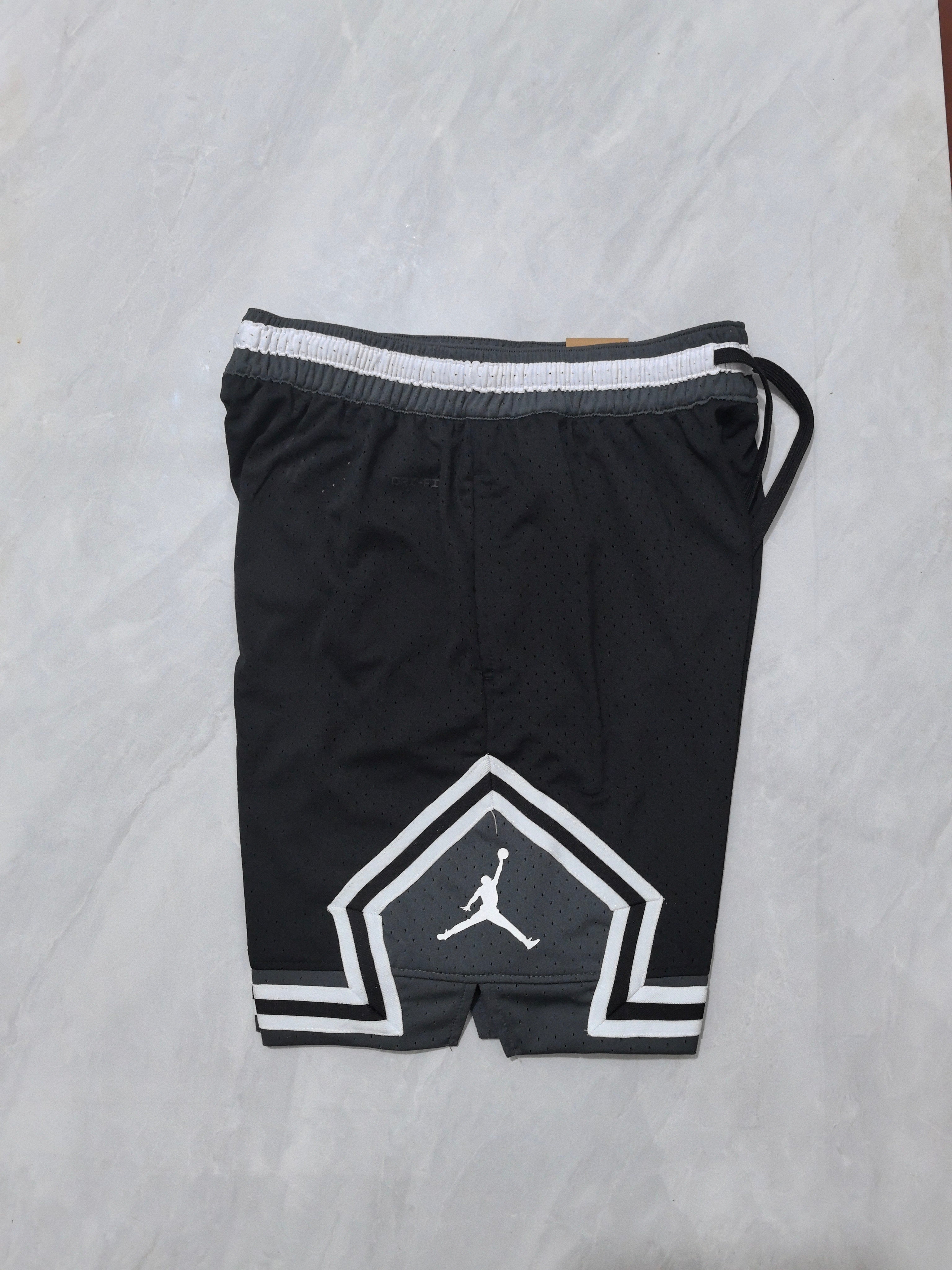 Jordan A-19 Black and Grey Basketball Shorts