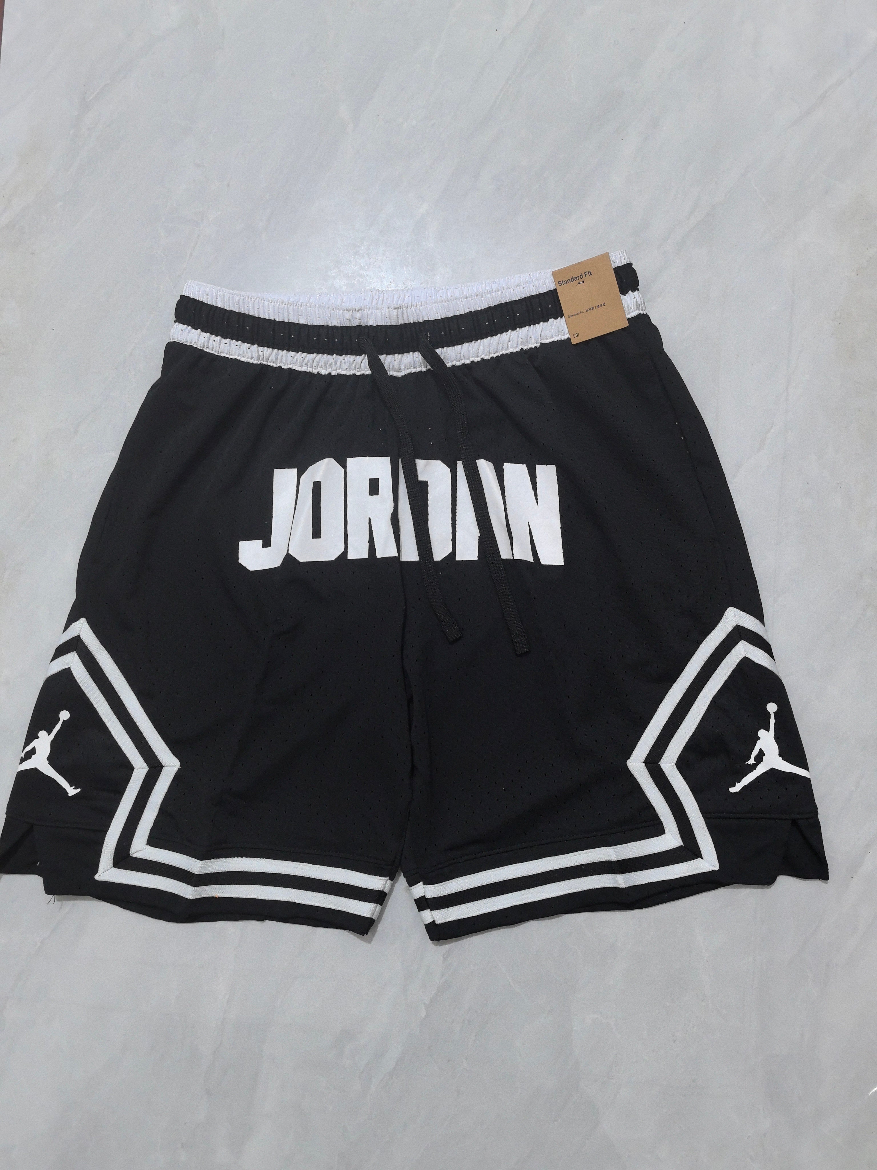 Jordan A-12 Black Watermark Basketball Shorts