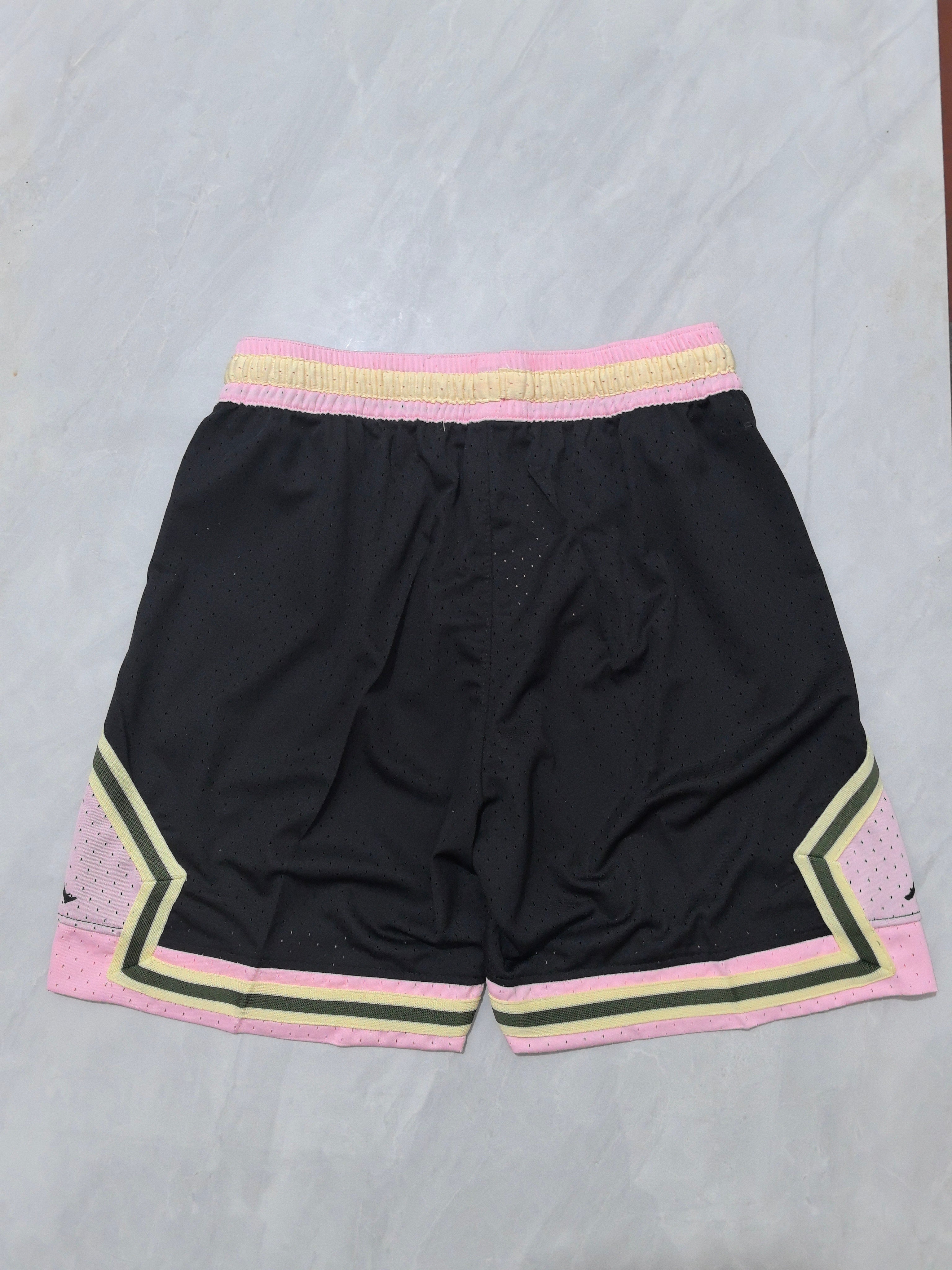 Jordan A-29 Black Pink Basketball Shorts