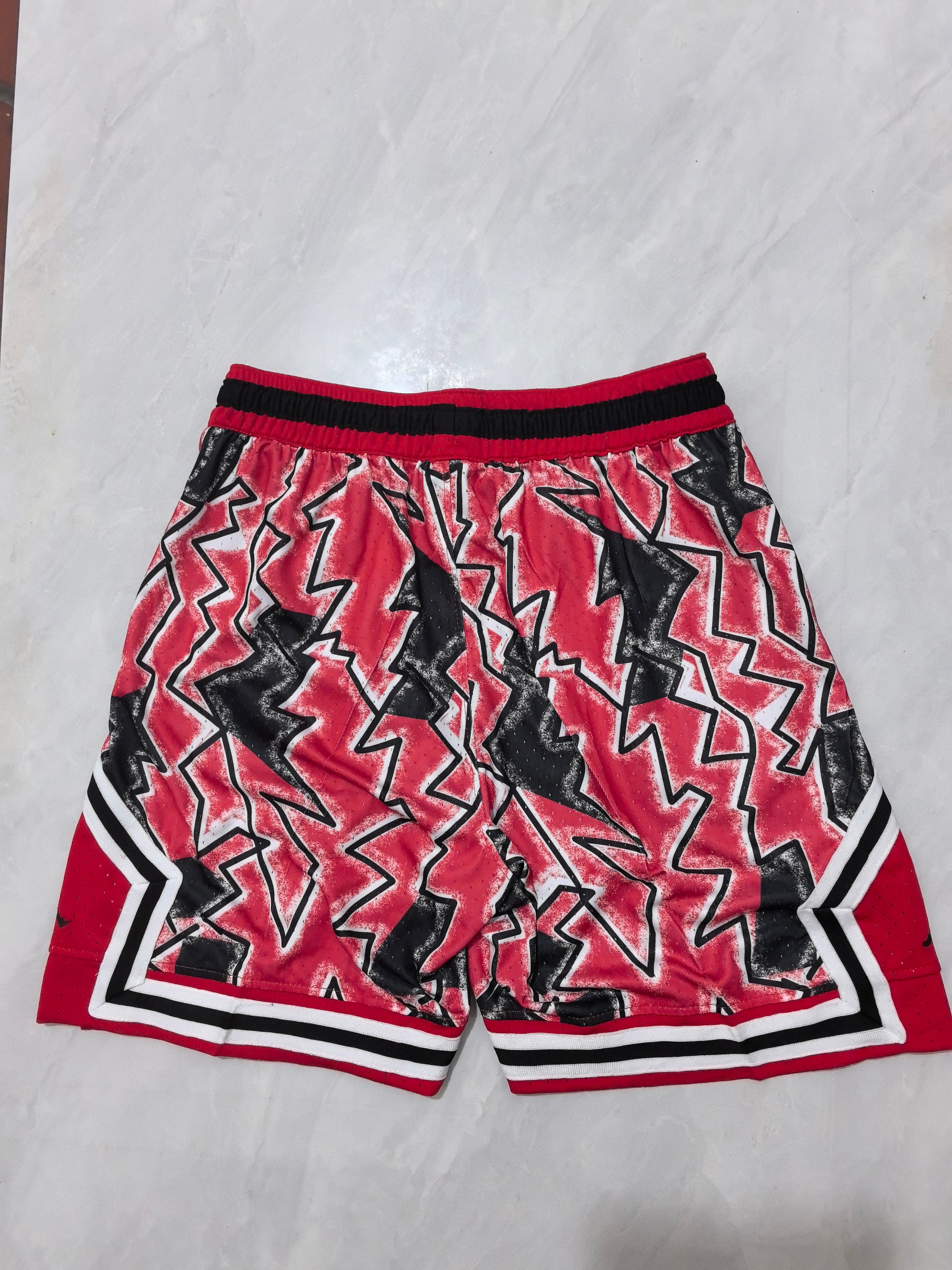 Jordan B-2 Lightning Red Shorts