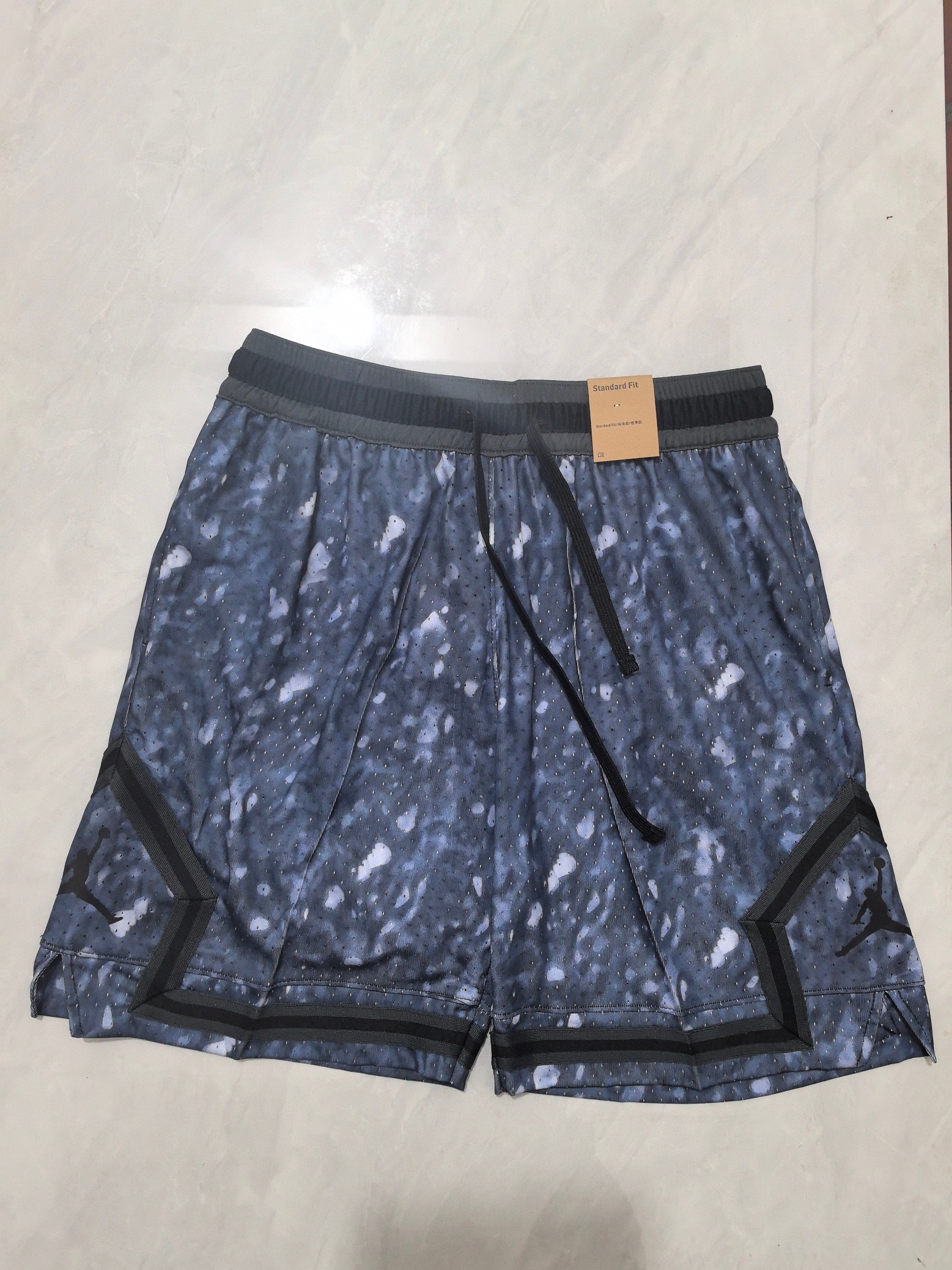 Jordan B-34 polka dot grey basketball shorts
