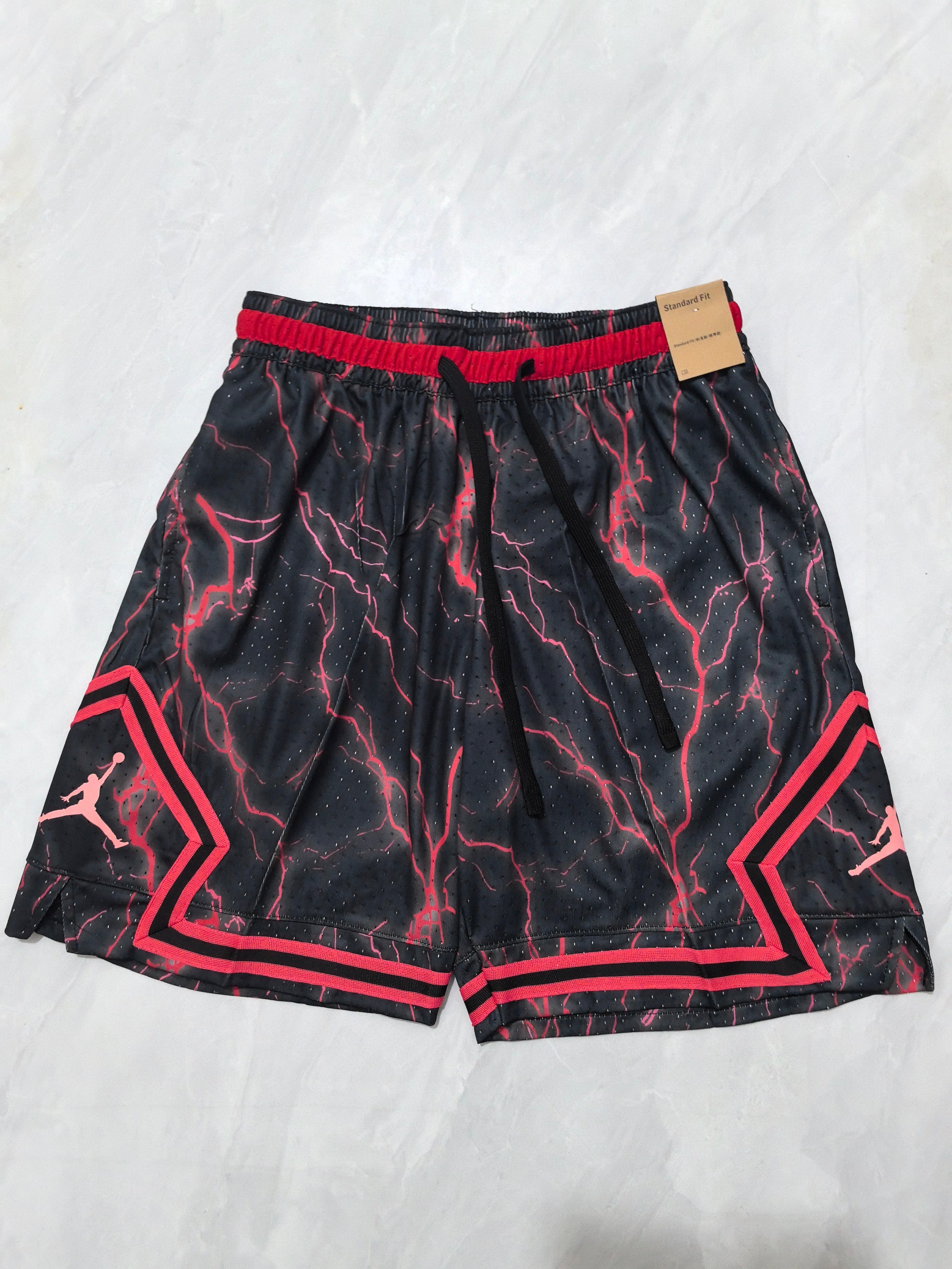 Jordan B-6 Lightning Red Shorts