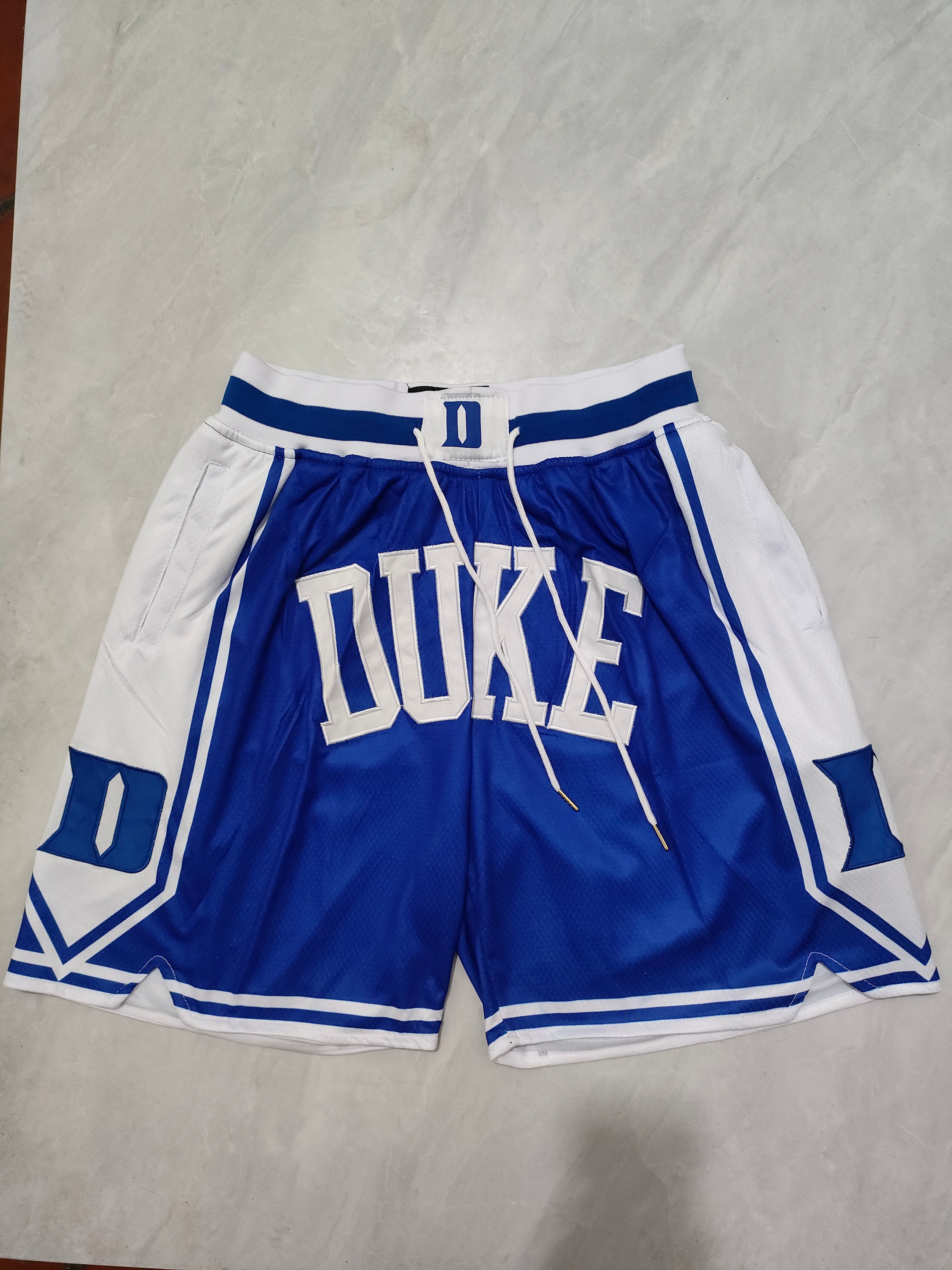 Duke Blue Pocket Shorts