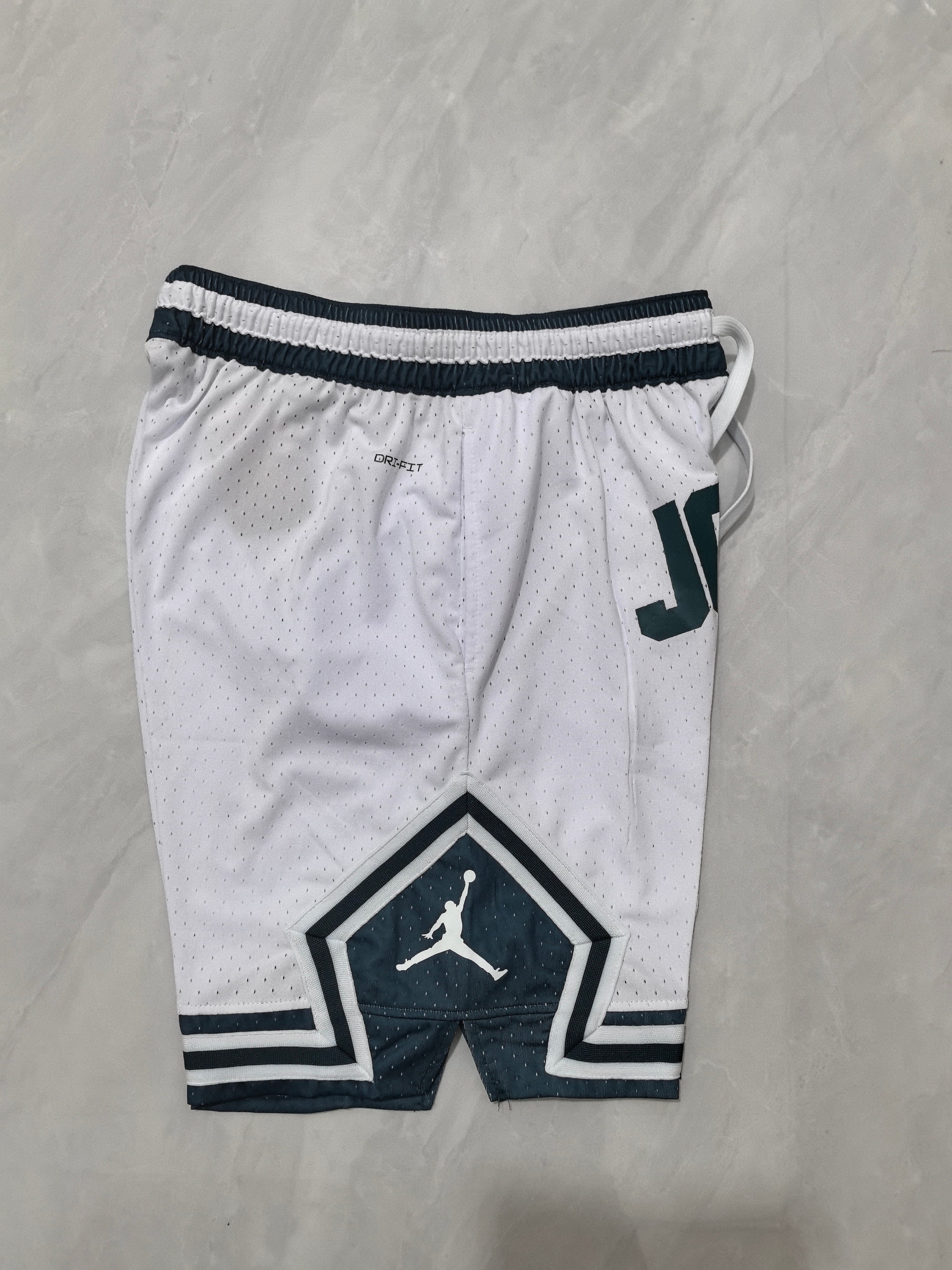 Jordan A-15 Watermark White Basketball Shorts