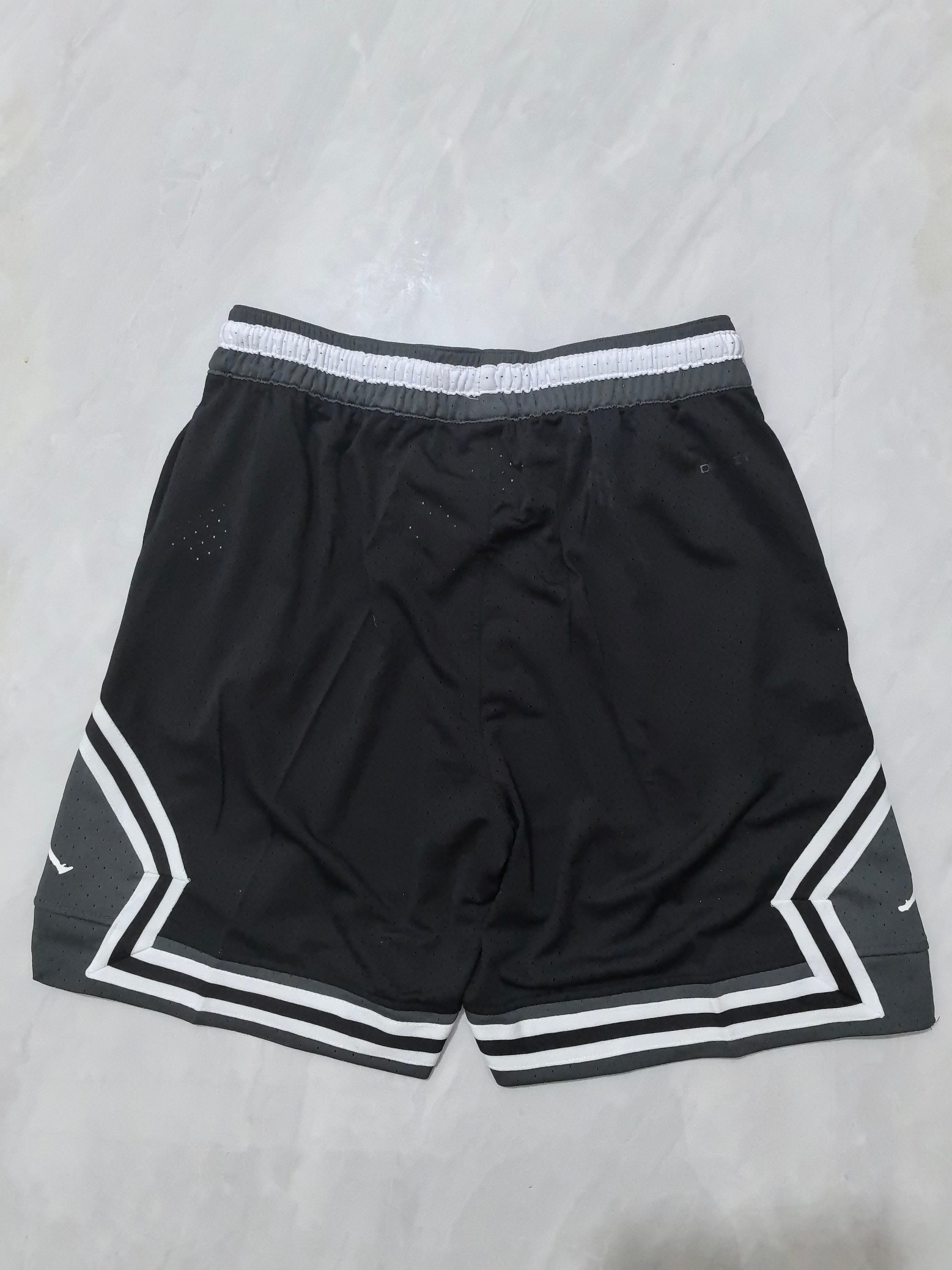 Jordan A-19 Black and Grey Basketball Shorts