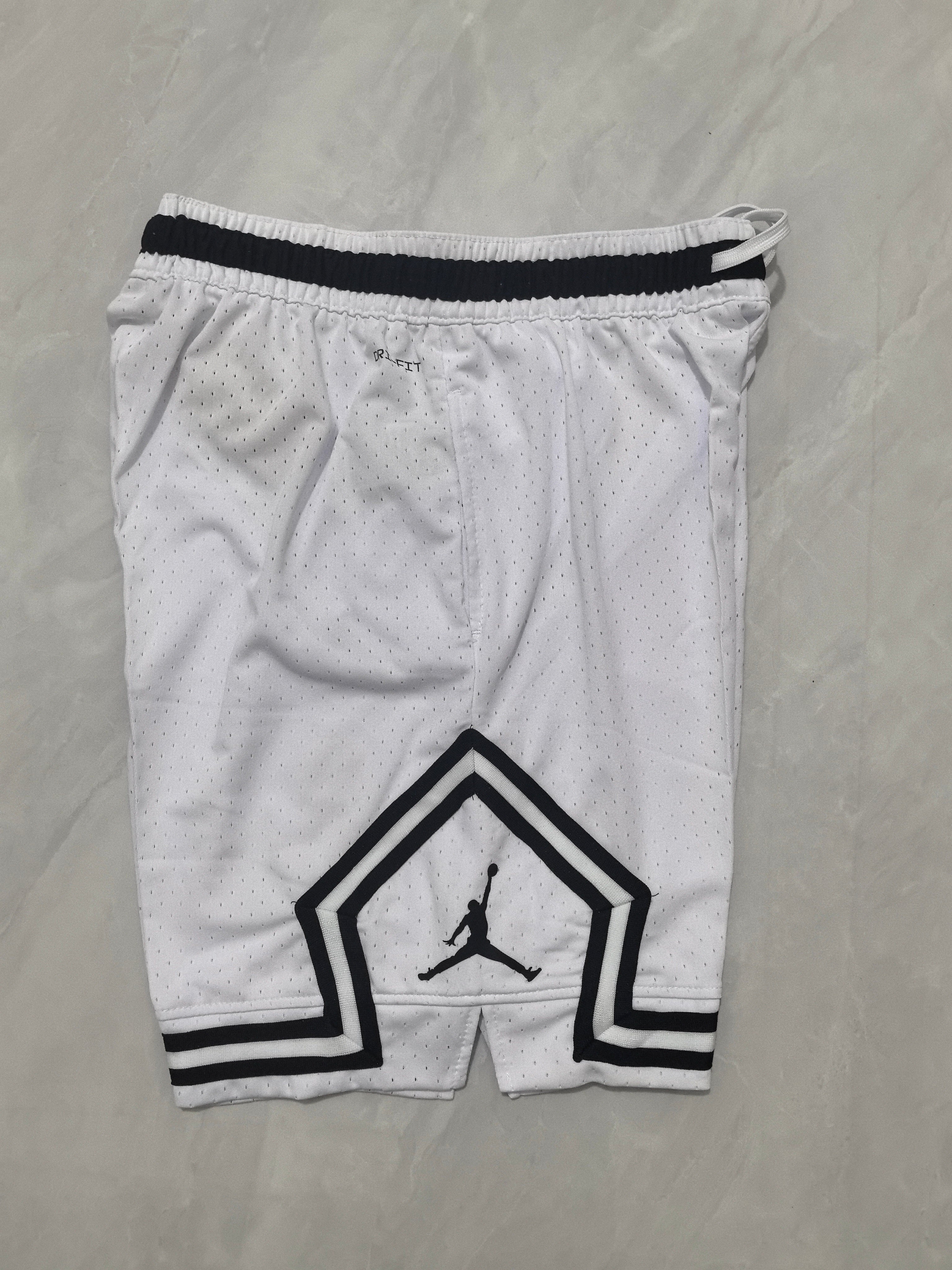 Jordan A-1 white basketball shorts