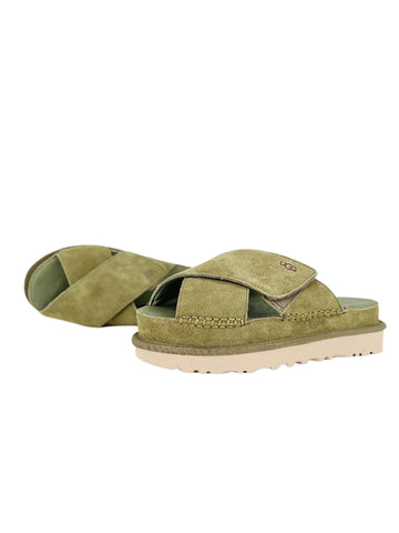 UGG Goldenstar Cross slides  Forest
